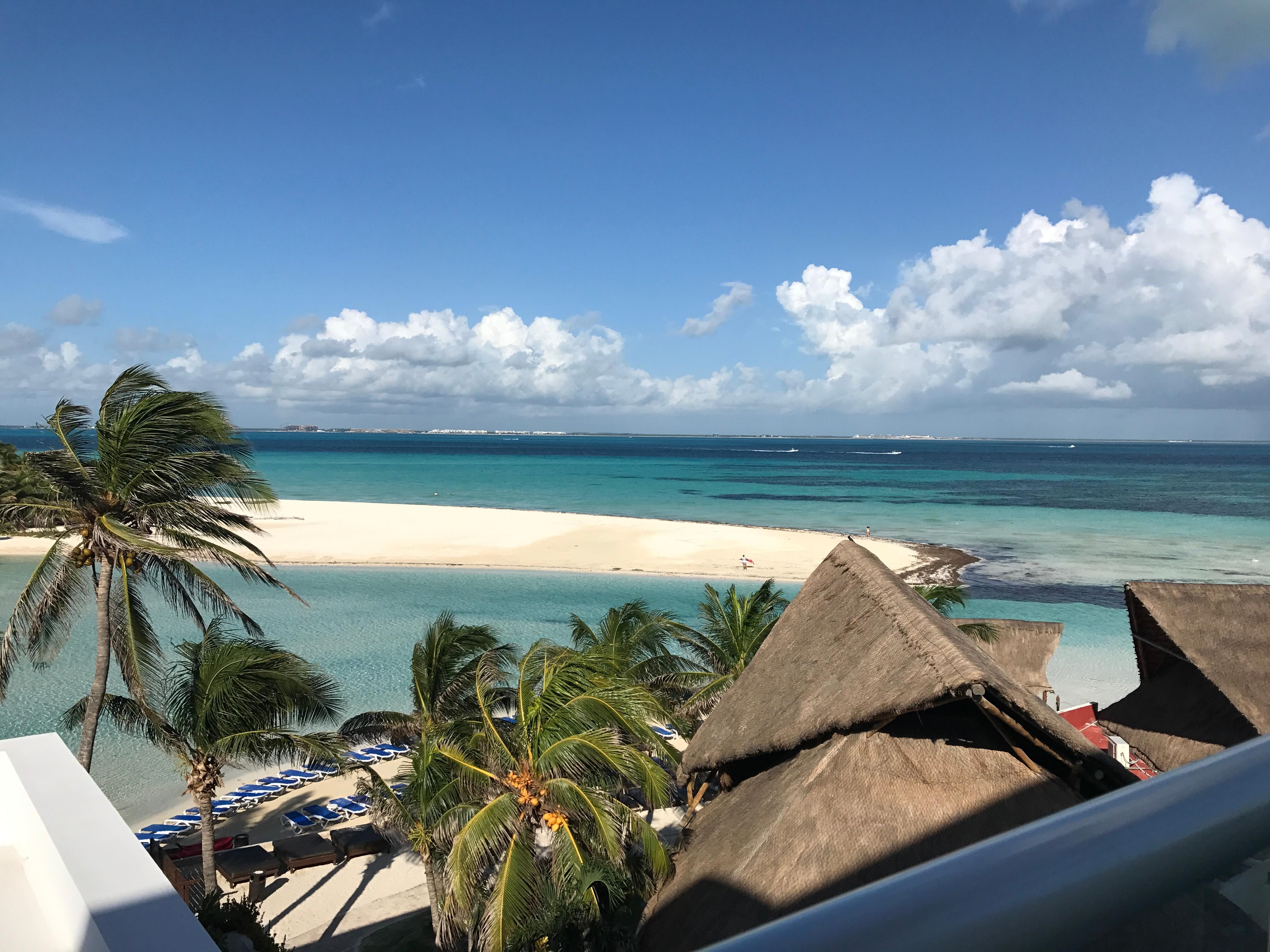 View from our hotel room
