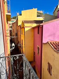 View from our balcony.