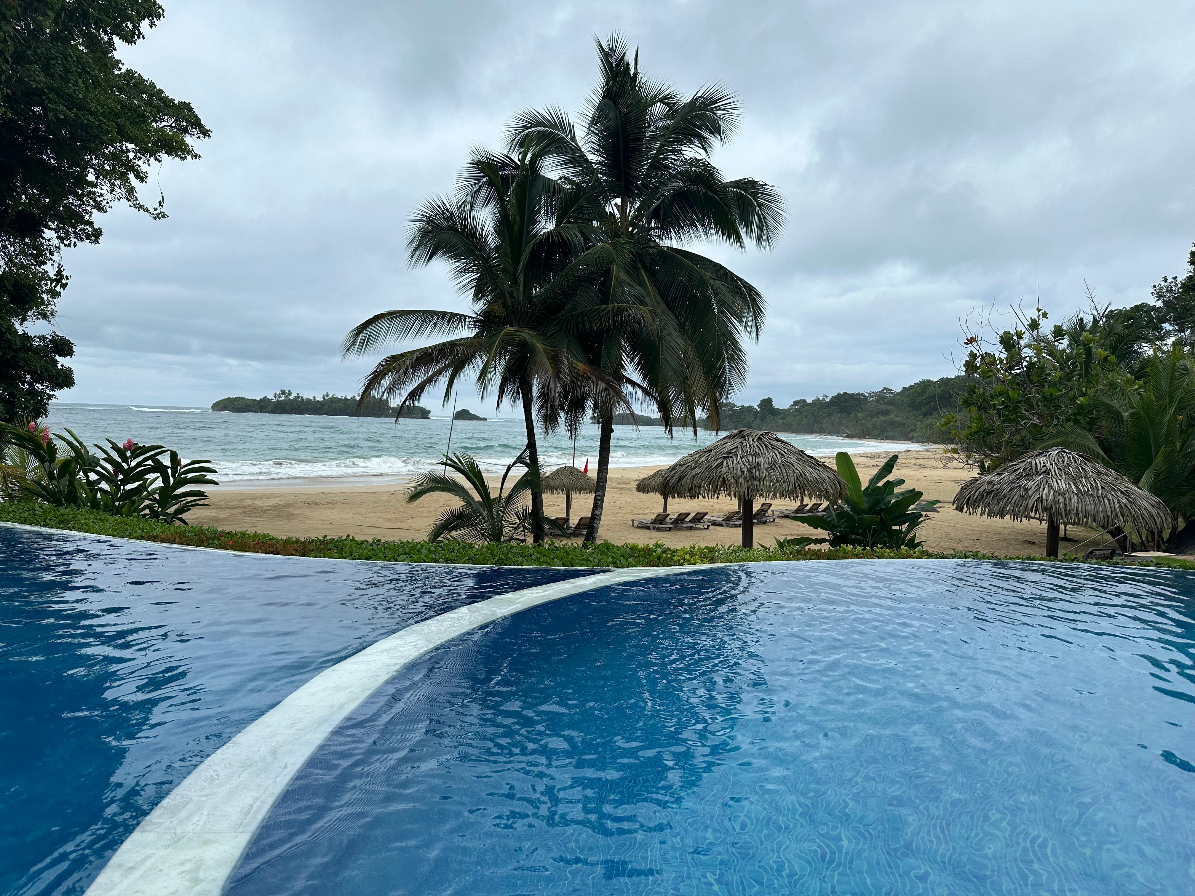 Main pool and beach