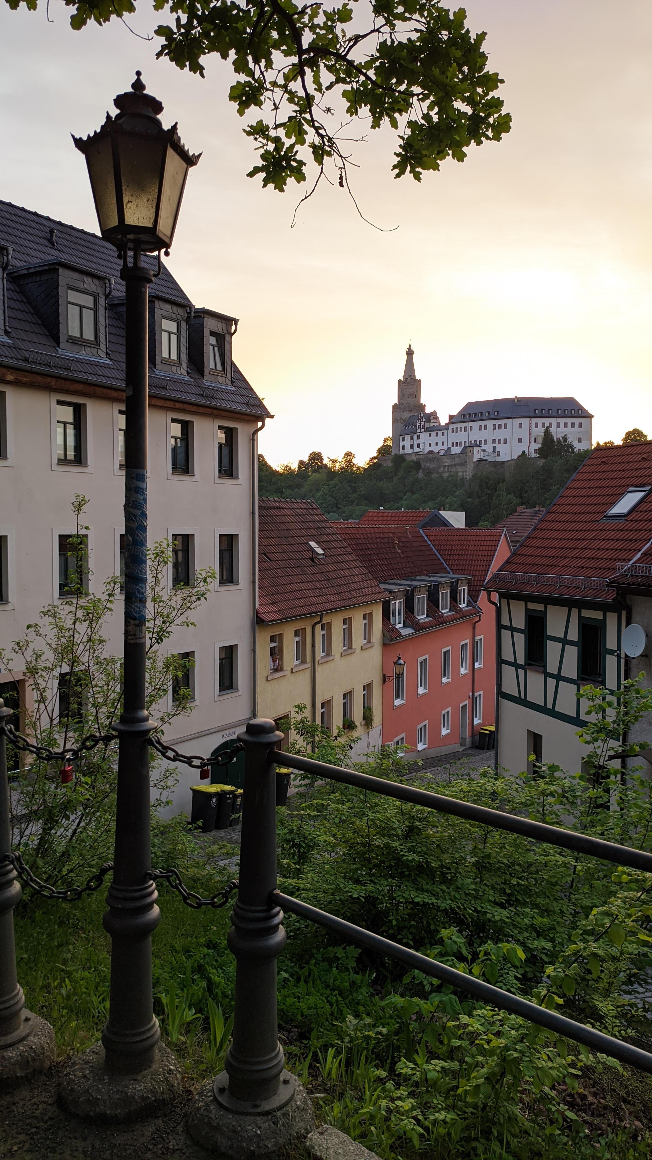 Blick zur Burg