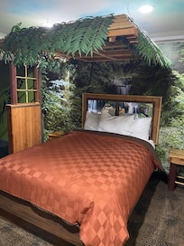 Comfy and clean bed