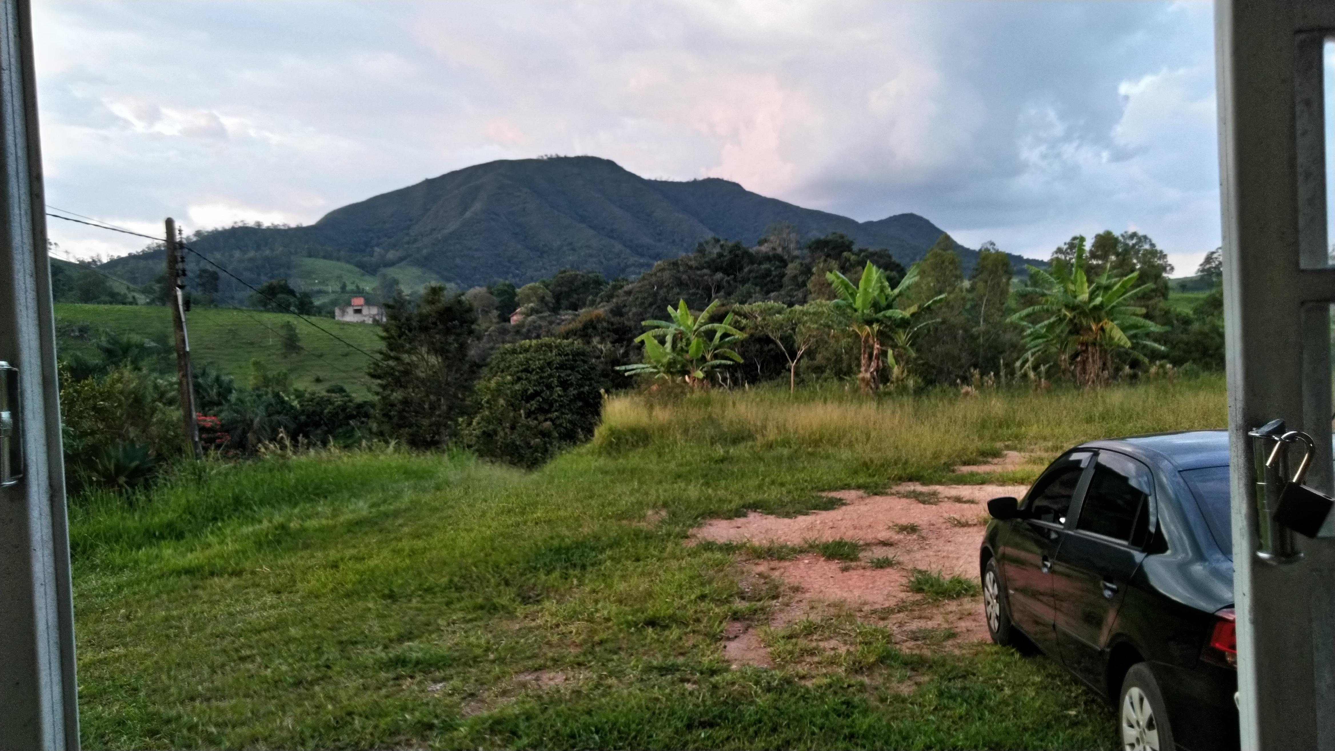 Vista de dentro do quarto