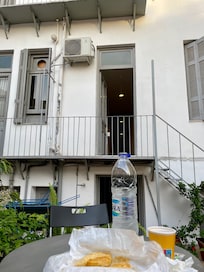 中庭からの眺め