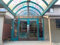 Entry from outside.
