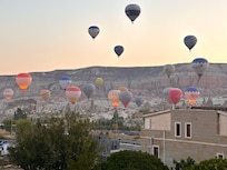 View from roof terrace