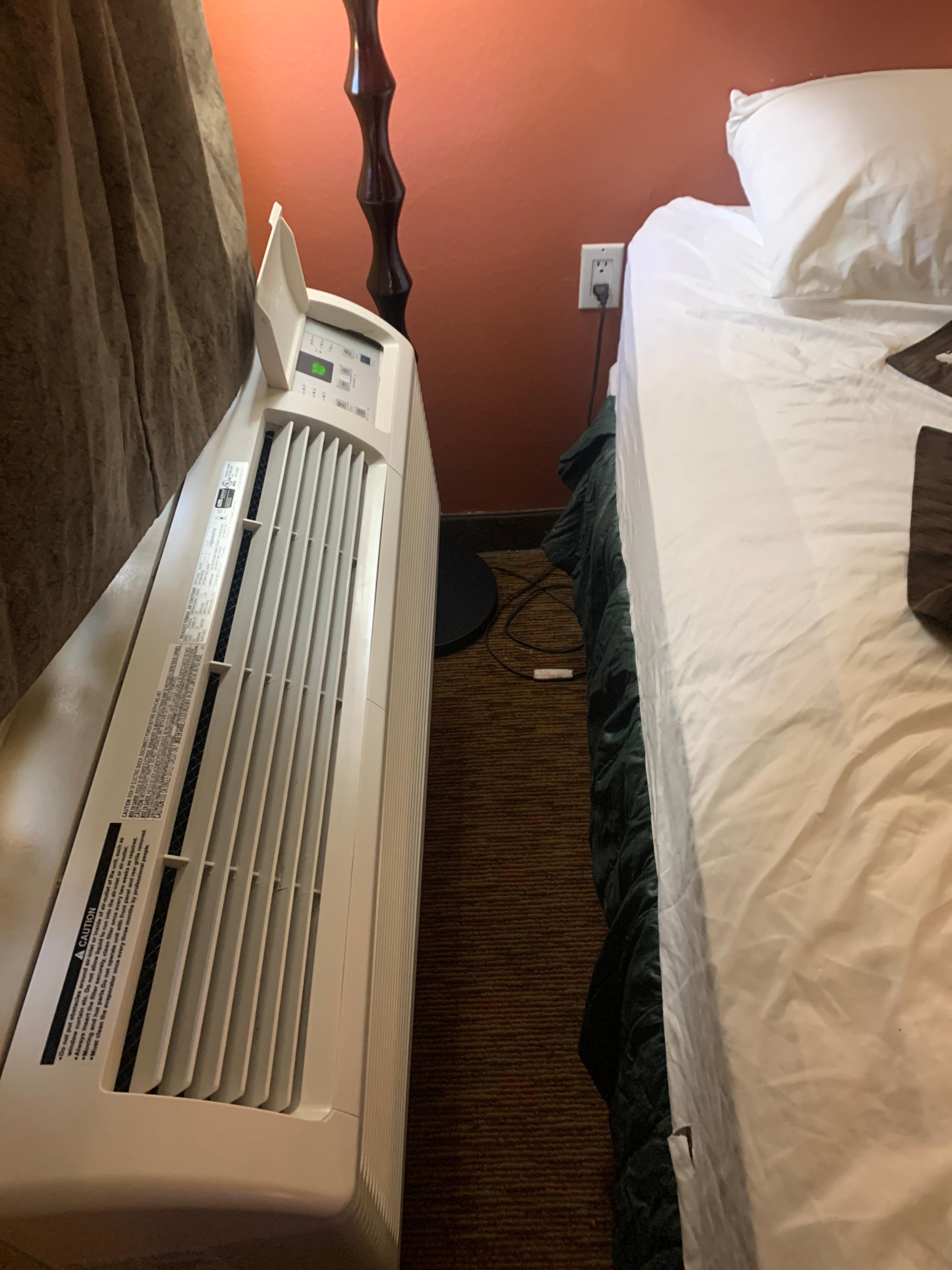 El espacio entre la cama y el clima 