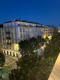 Utsikten från vårt hotellrum