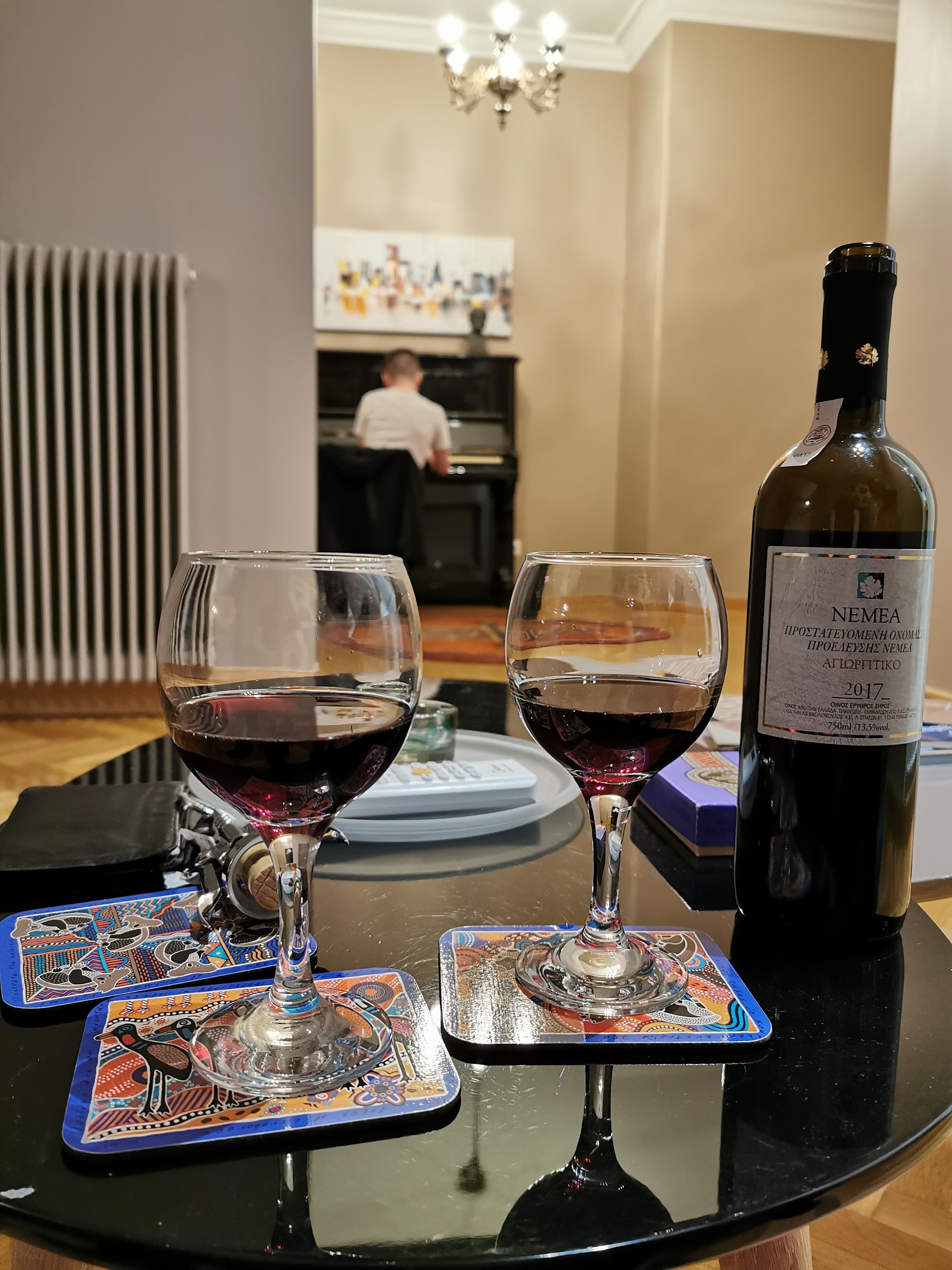 Relaxing in apartment after a busy day sightseeing :-)