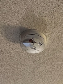 Disabled smoke detector
