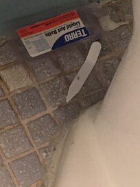 Collar insert left behind by previous guyes