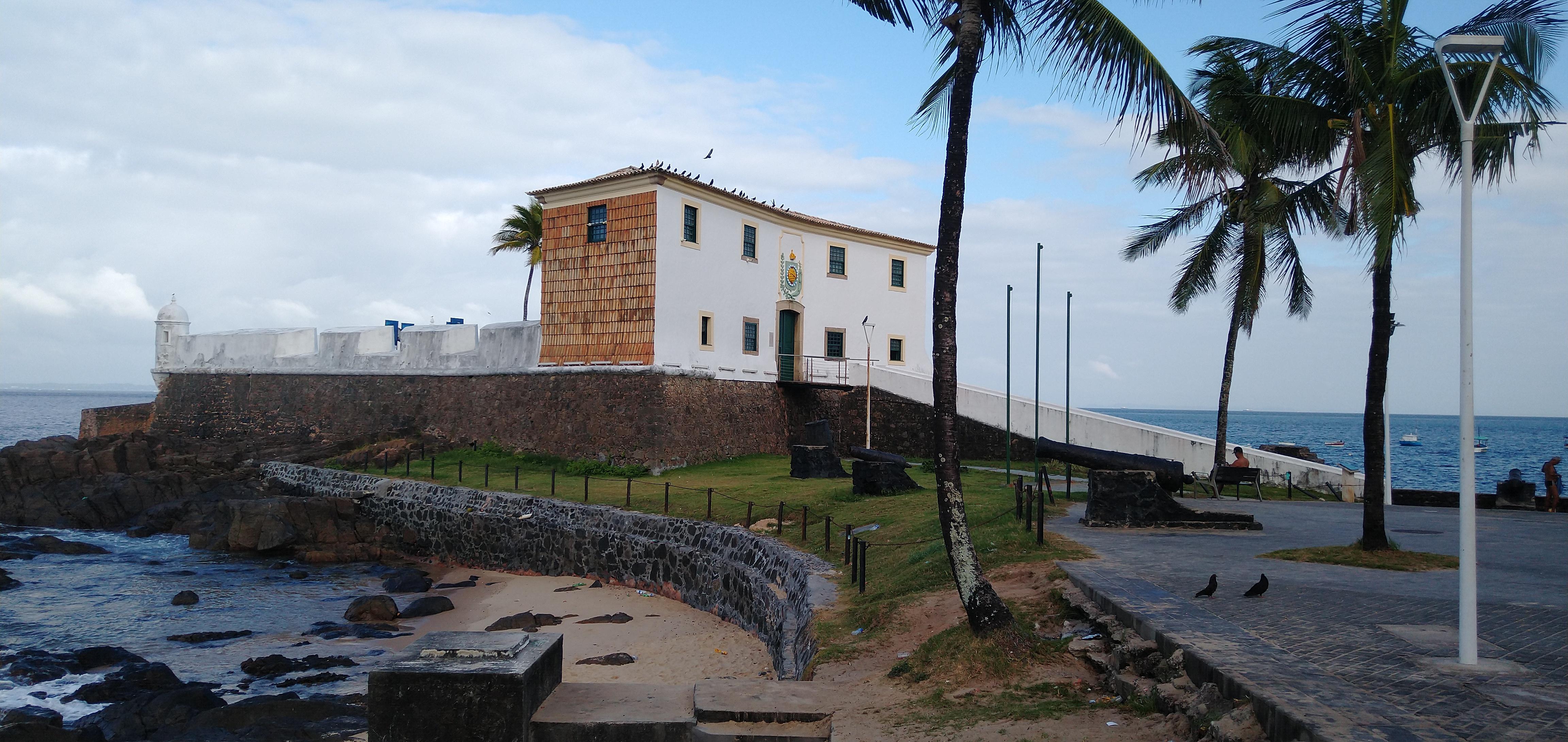 Forte Santa Maria. Porto da Barra, Salvador.