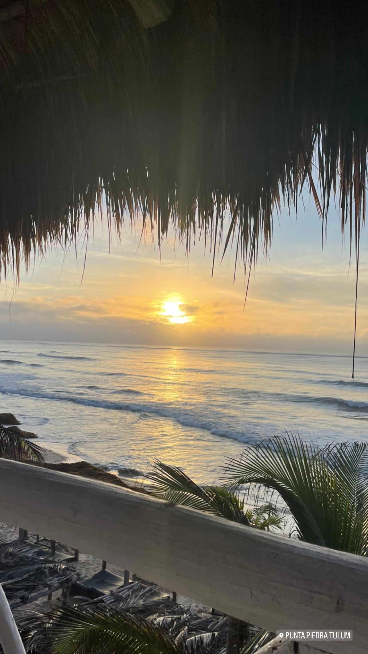 Sunrise from room #21 balcony