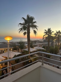 View from our balcony room