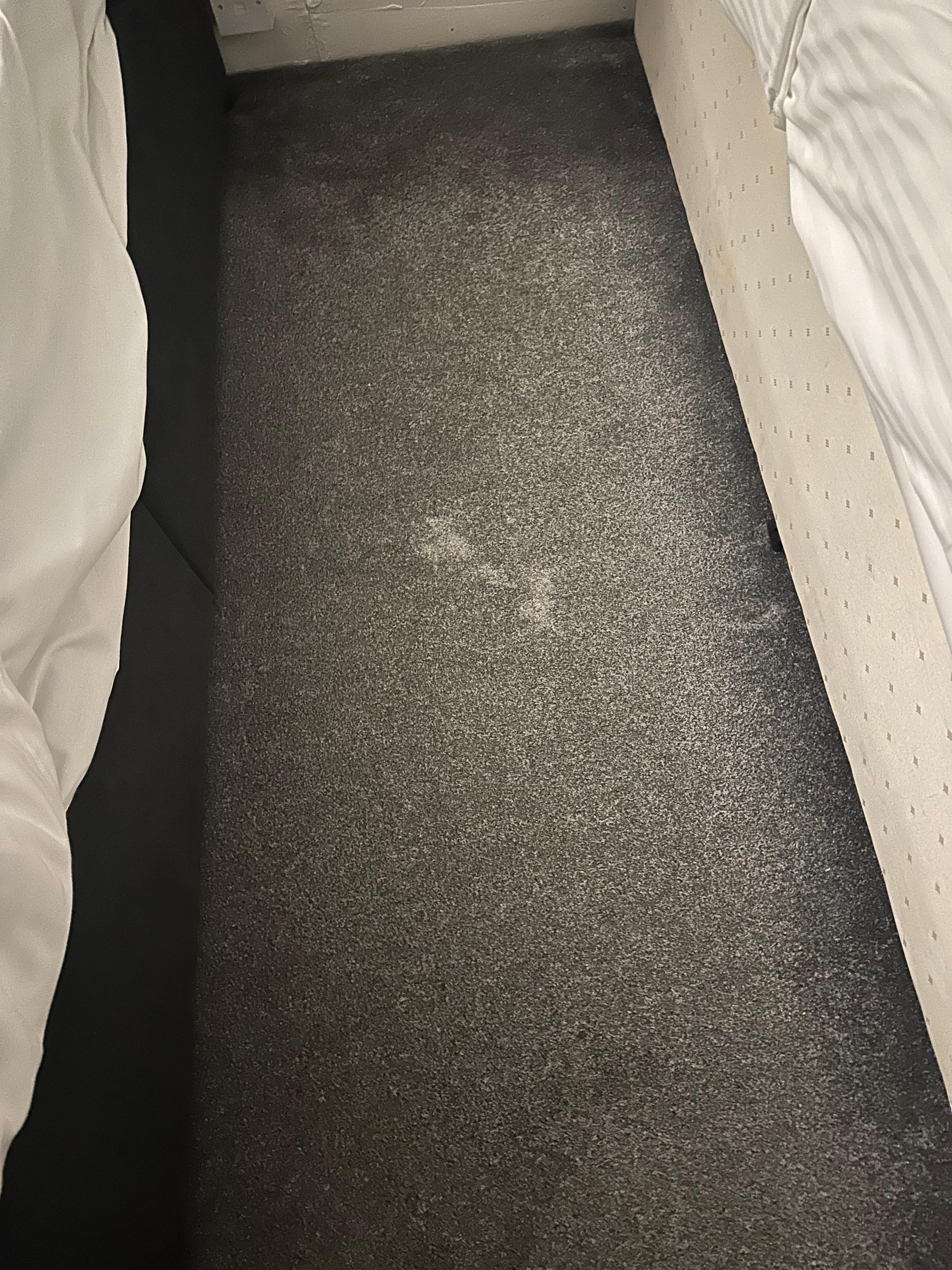 Marks on carpet 