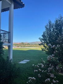 Vista al salir de la habitación