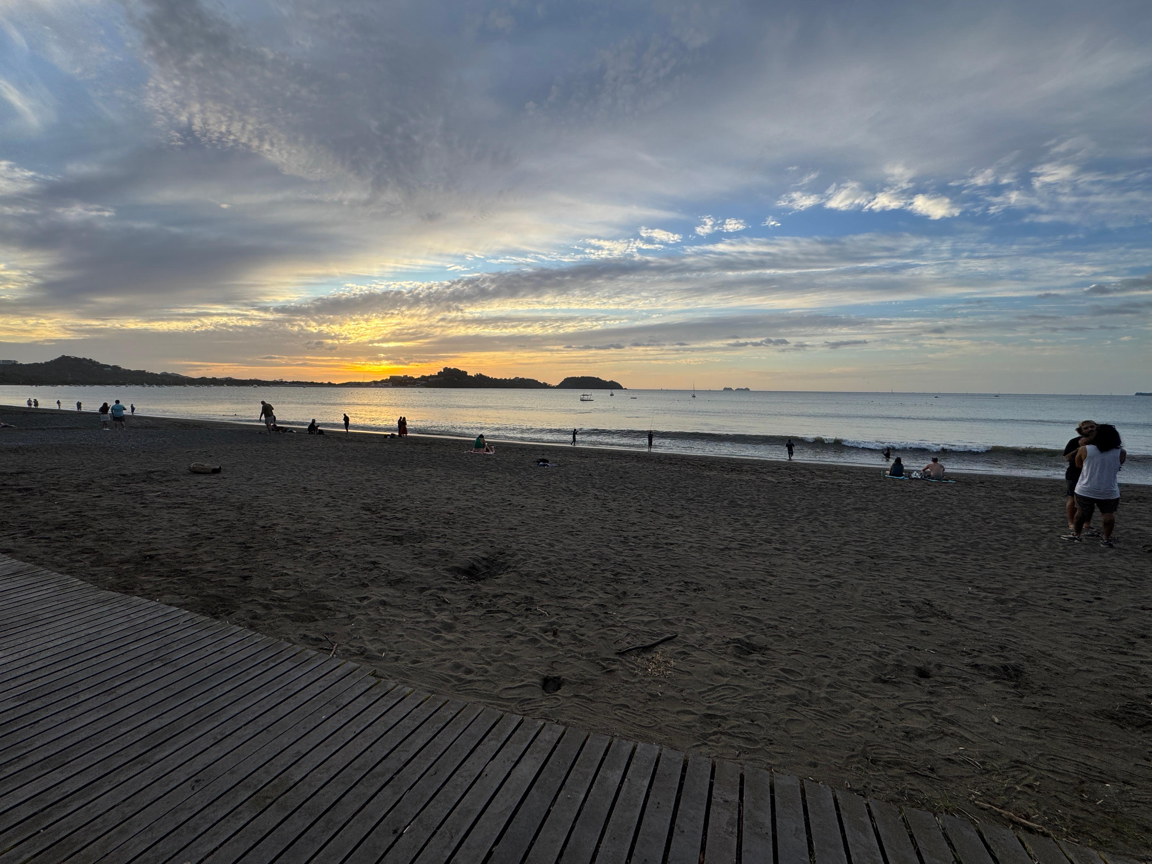 Beachfront right next to property. Great nightly sunsets