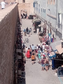 View from the Medina walls.