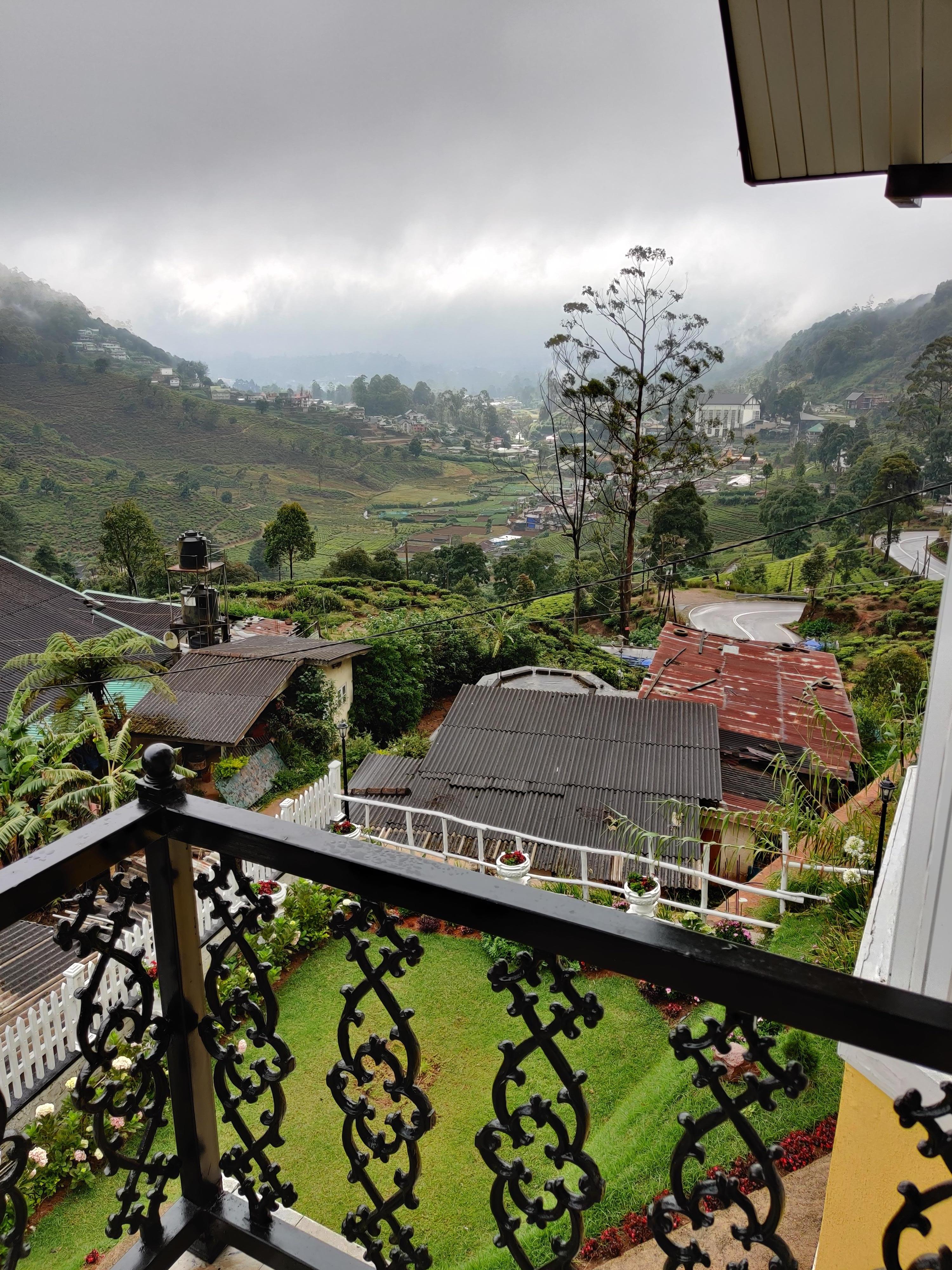 View from the patio