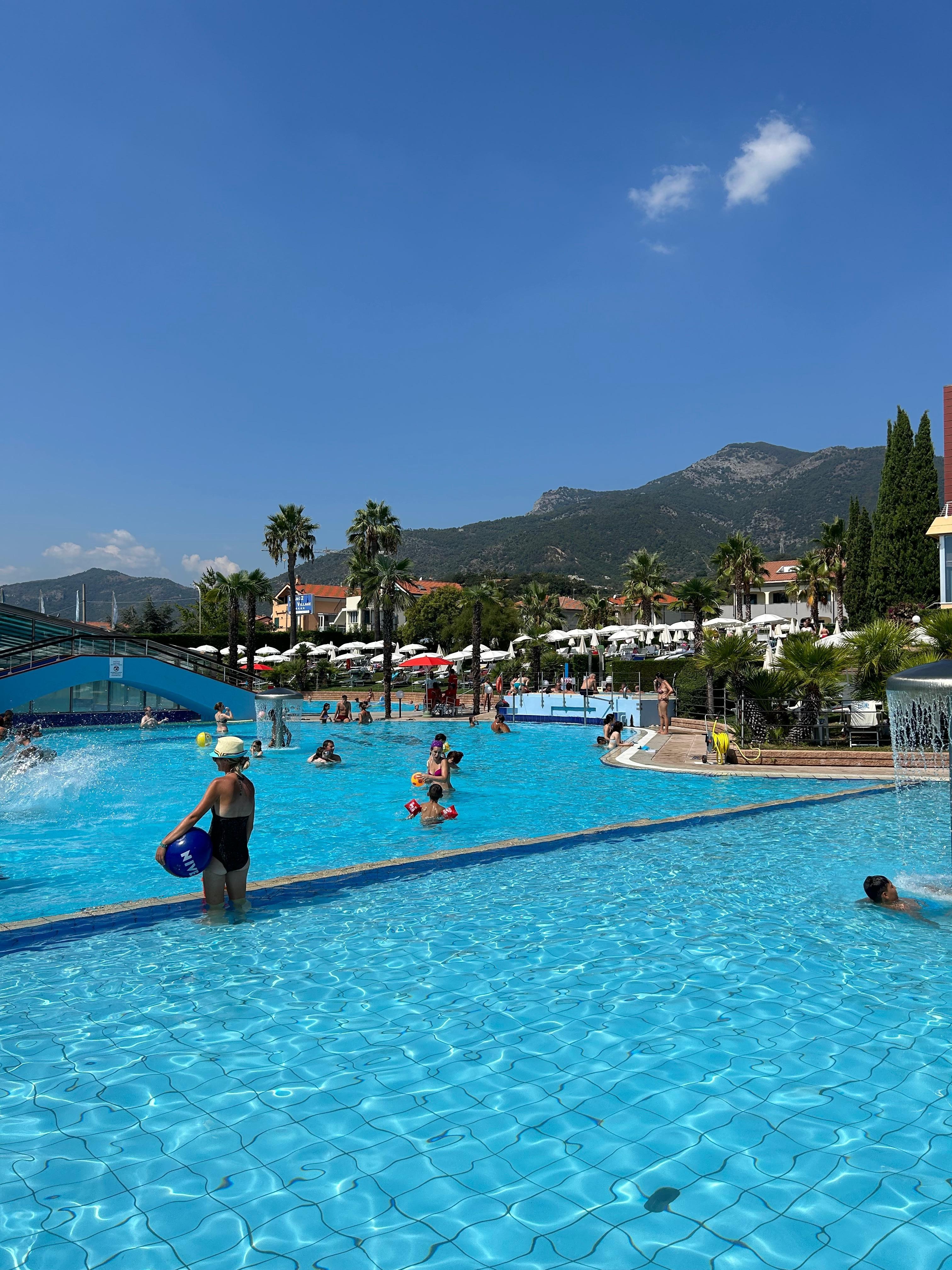 Una delle piscine 