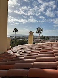 Vue depuis la piscine