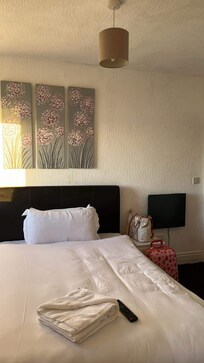 Art above the bed