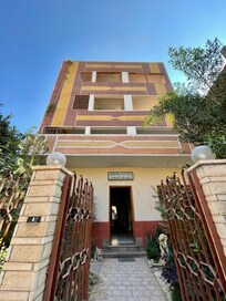 L’extérieur de l’hôtel