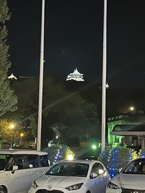 View from the front of the hotel!