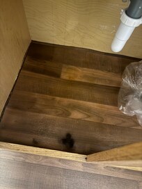 Hair under sink