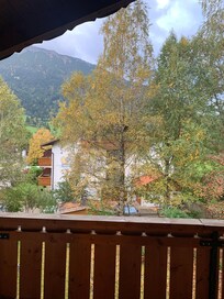 Blick vom Balkon