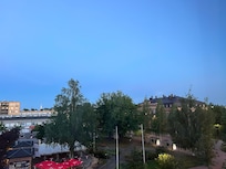 Midnight view in June