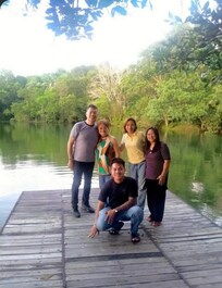 Beautiful lake. Unable to swim, water is cold but bet you be perfect during summer