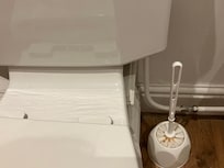 Disgusting dirty toilet brush 🤢