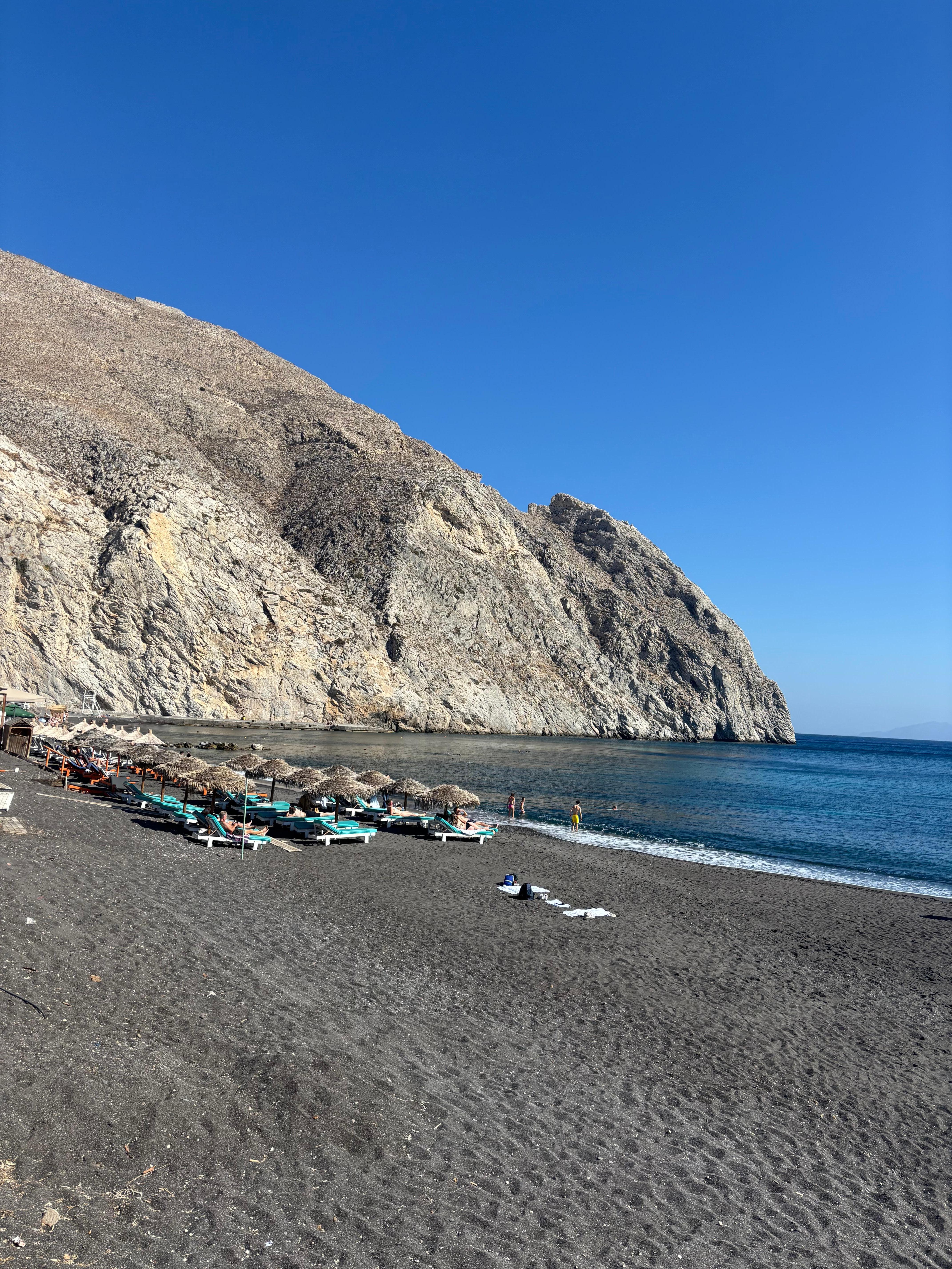 Beach at the end of the road