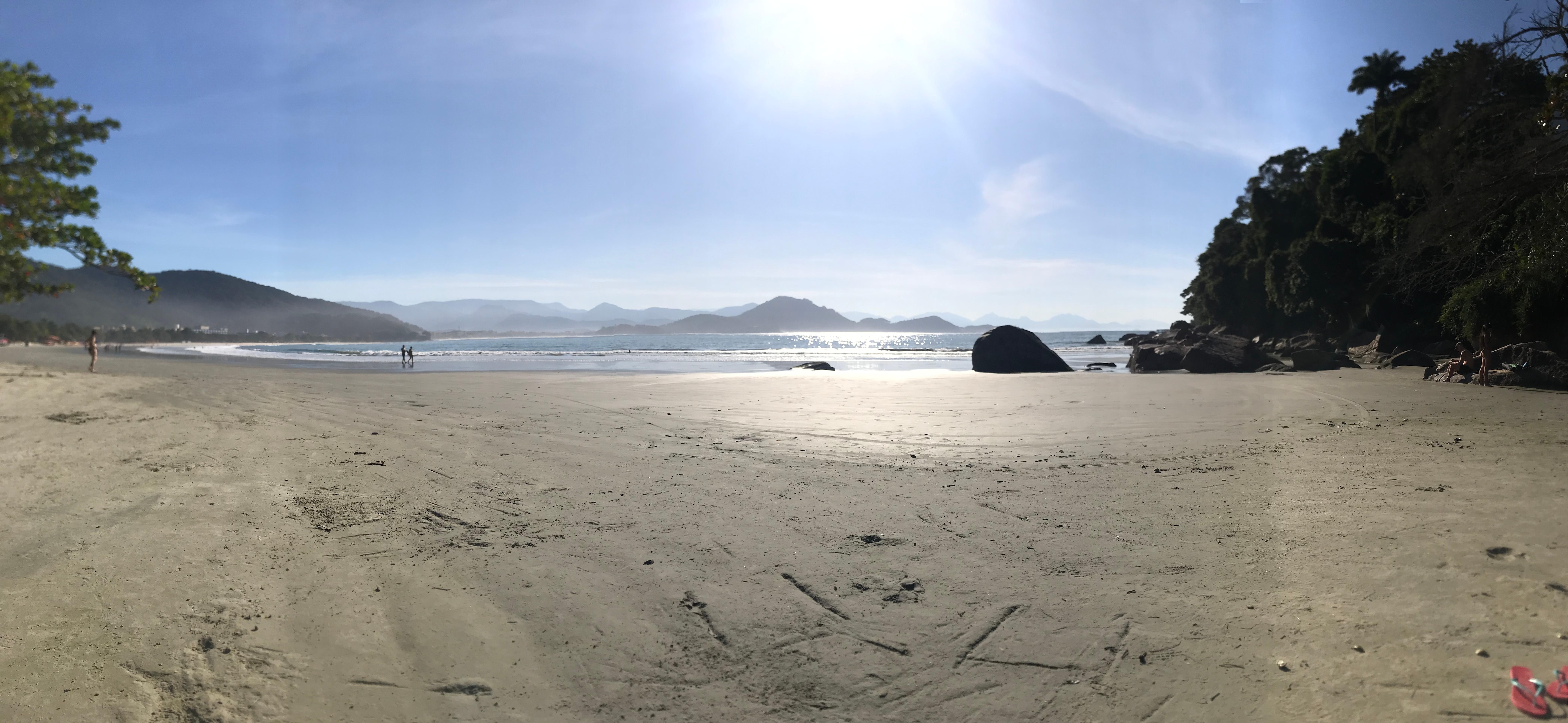 Panorâmica da Praia das Toninhas 