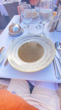 Potage de champignons sauvages