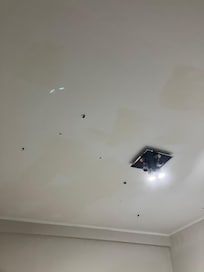 Unknown stuff stuck to the ceiling