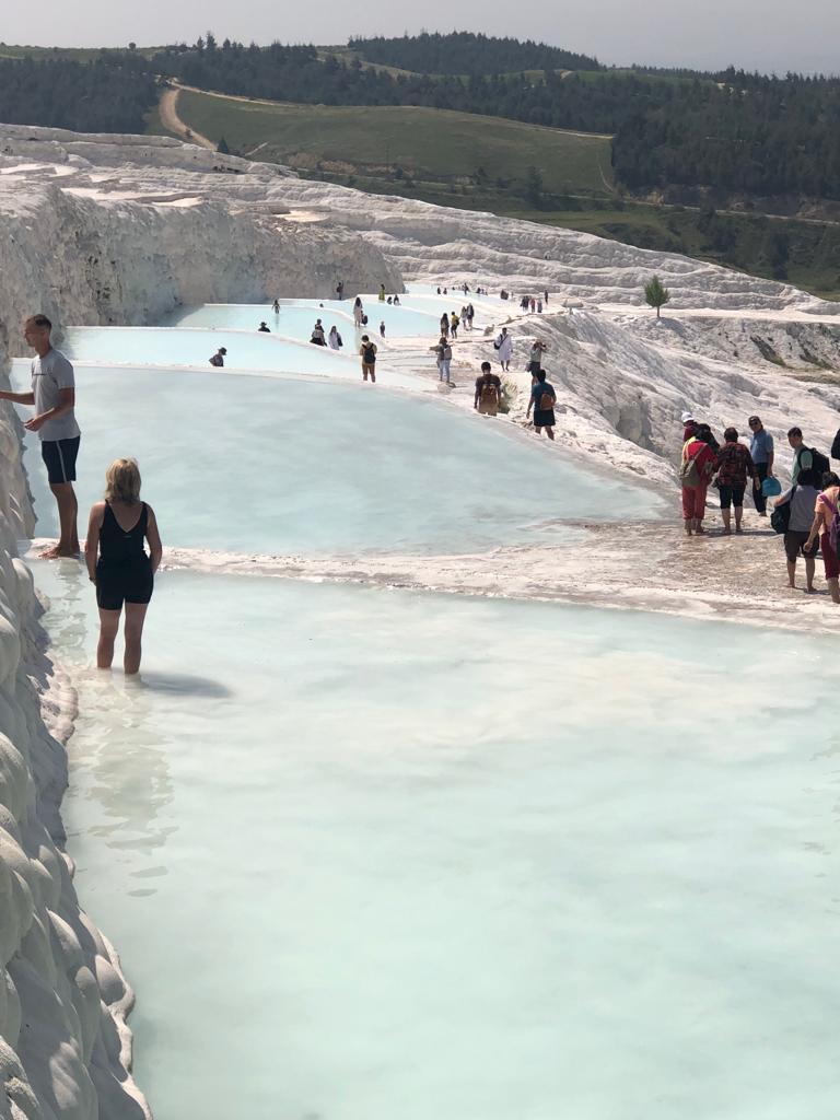 Les piscines de Pamukkale 