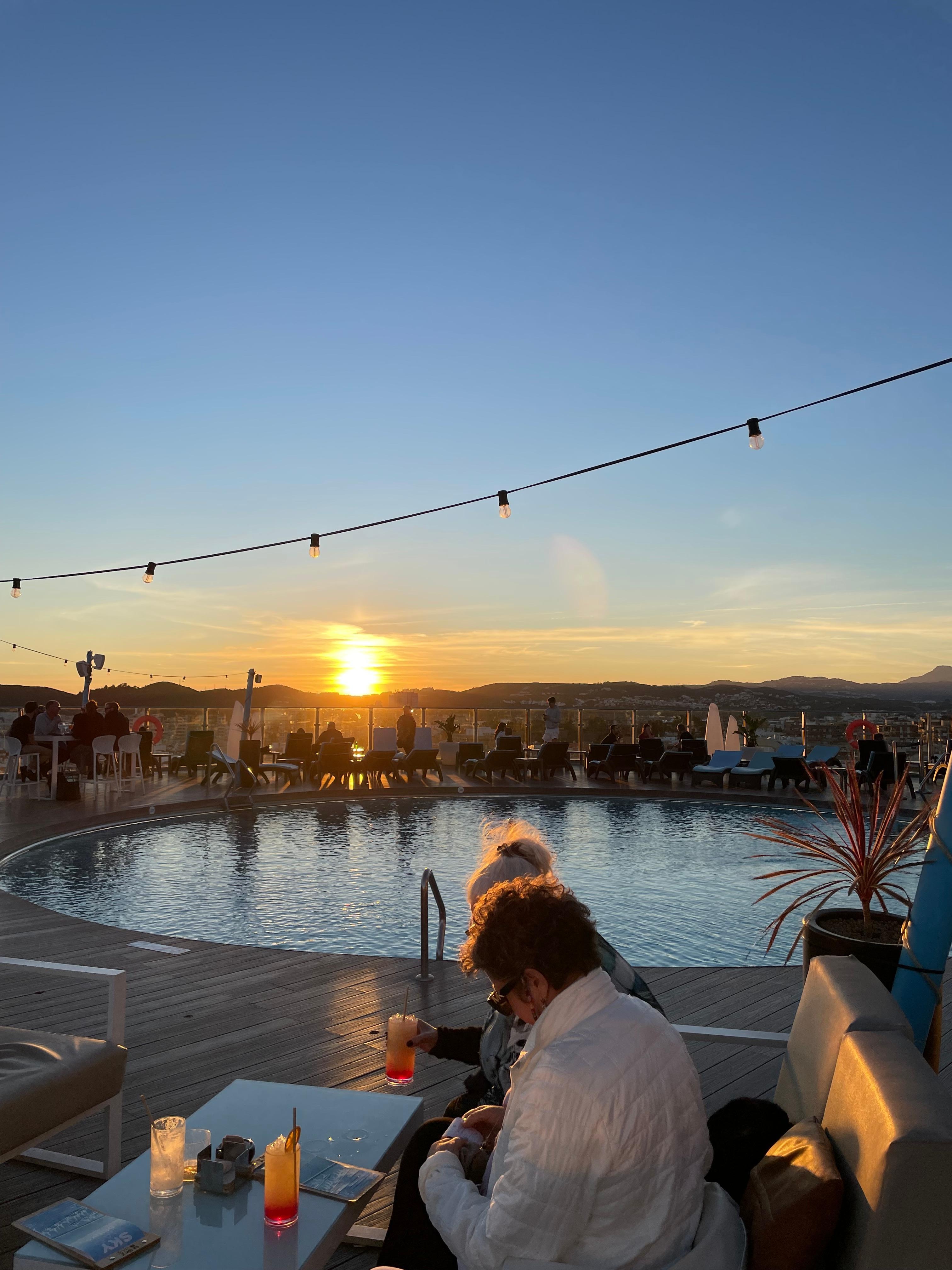 Udsigt skybar