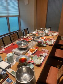 Mesa pronta para o jantar