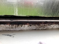 More of a closeup, next to the bed.