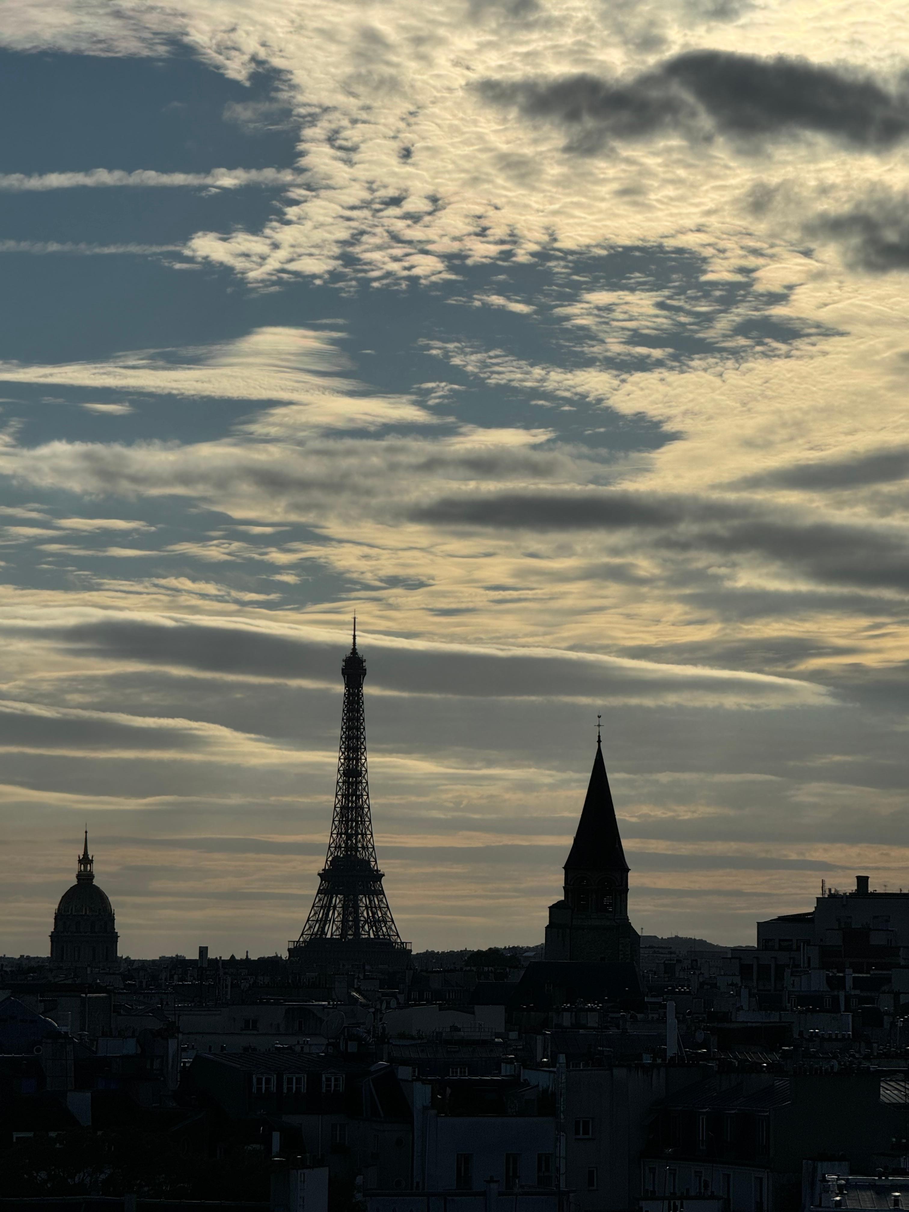 Utsikten från rummet. 