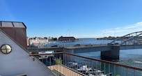 Udsigt fra lejlighedens altan