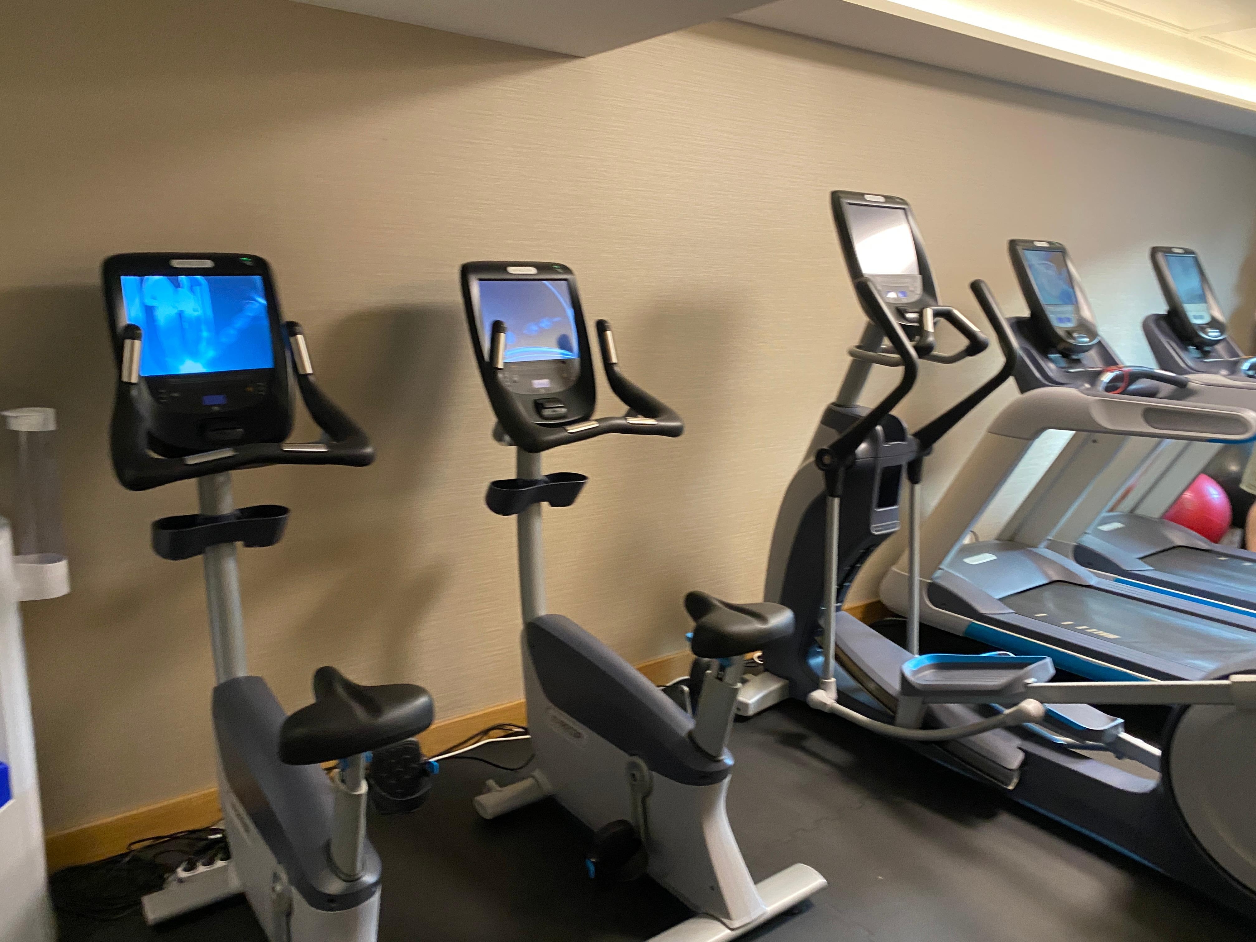 Gym. Small.