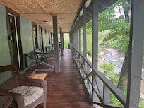 Porch view outside rooms