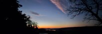 Sunrise from the deck