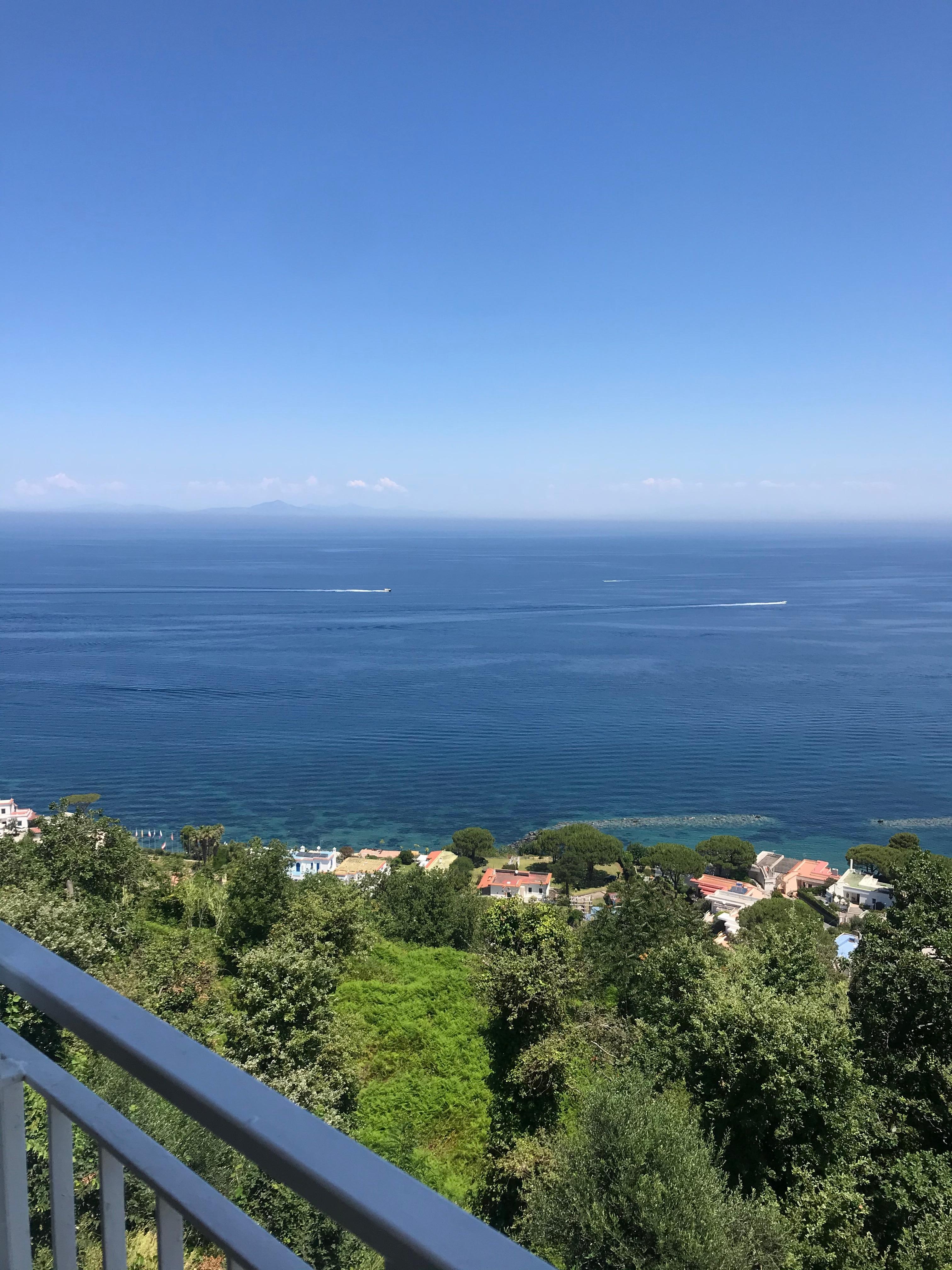 Panorama dall’albergo 