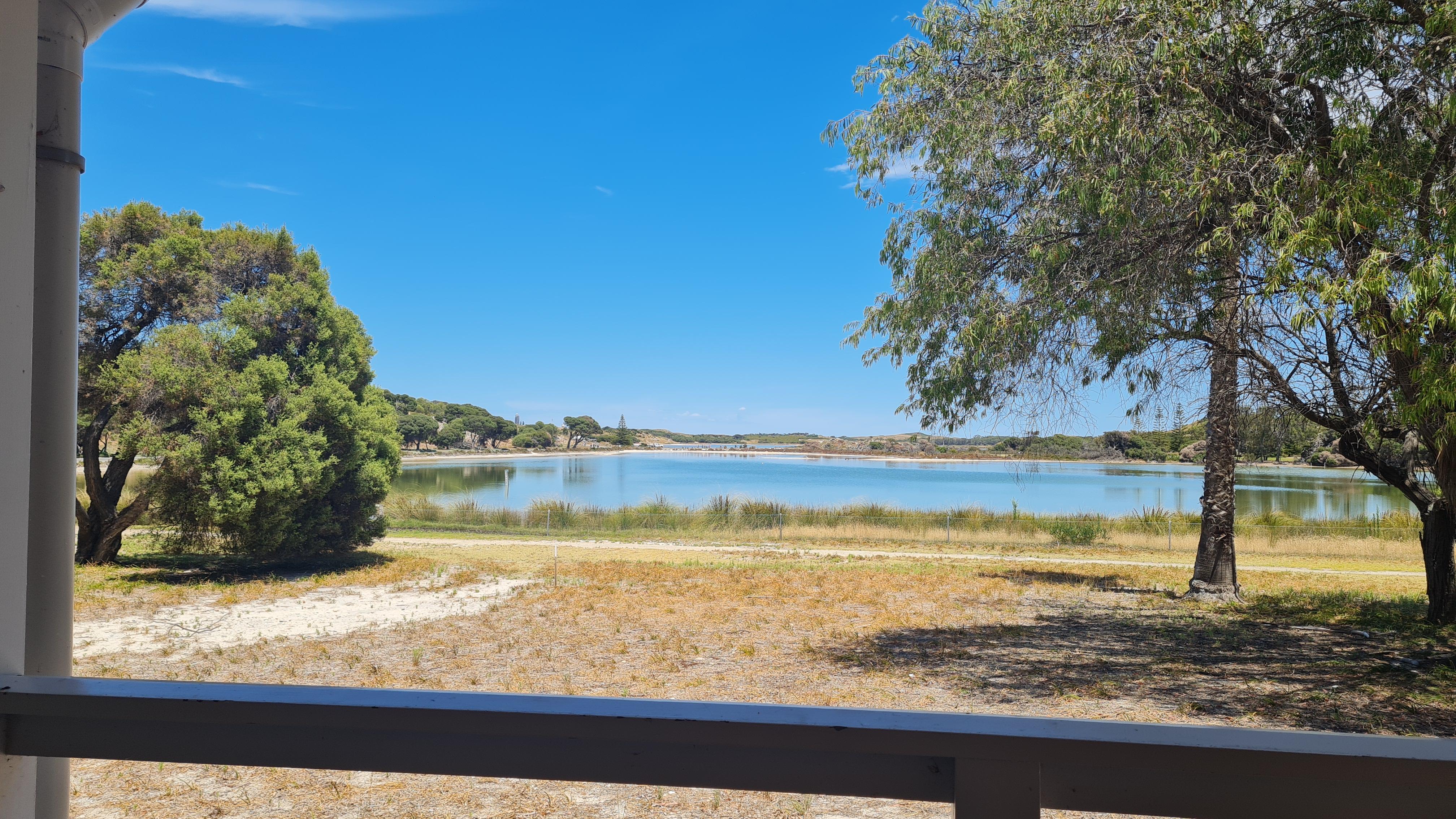 Lake view from room