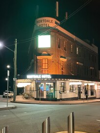 Mortdale Hotel is a well lighted, well maintained establishment.