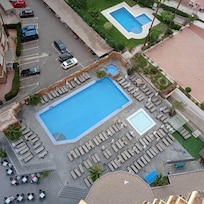 Vista desde la habitación.