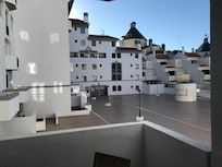 La vue du balcon